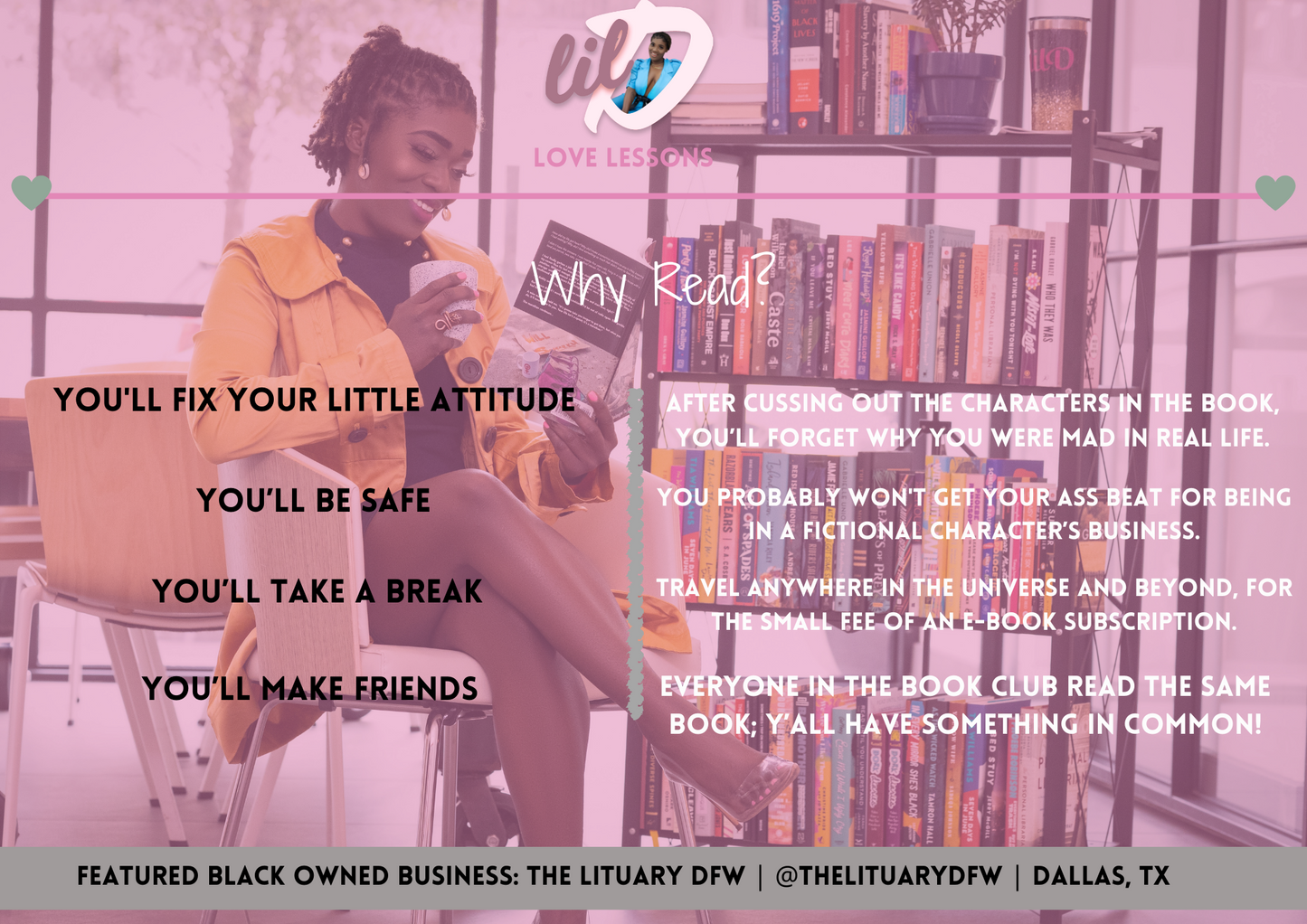 lilD's Love Lessons: 12 Steps to Better Mental Health
