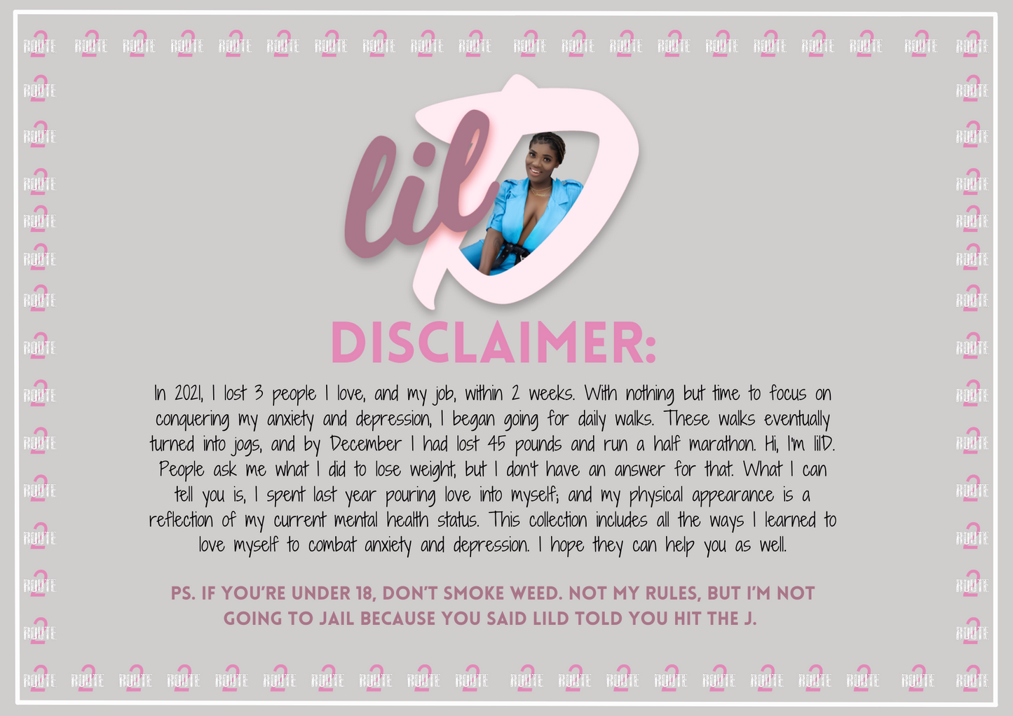 lilD's Love Lessons: 12 Steps to Better Mental Health